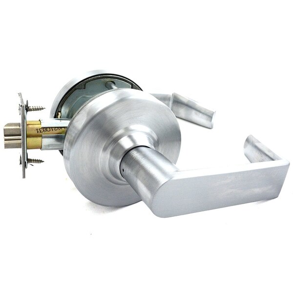 Schlage Commercial ALX Series Grade 2 Storeroom Rhodes Lever Lock with Small Format IC Prep Less Core, 47267042 ALX80BRHO626 - main